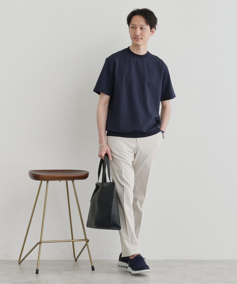 TAKEO KIKUCHI「【抗菌防臭】サッカージャージプルオーバー」|Tシャツ・カットソー|