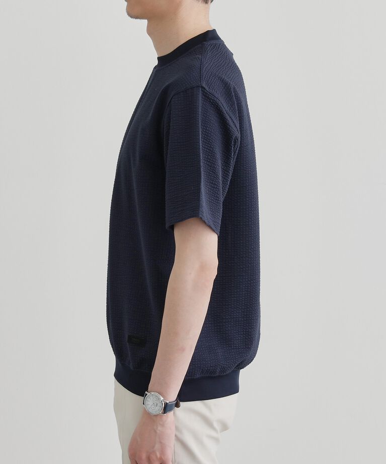 TAKEO KIKUCHI「【抗菌防臭】サッカージャージプルオーバー」|Tシャツ・カットソー|