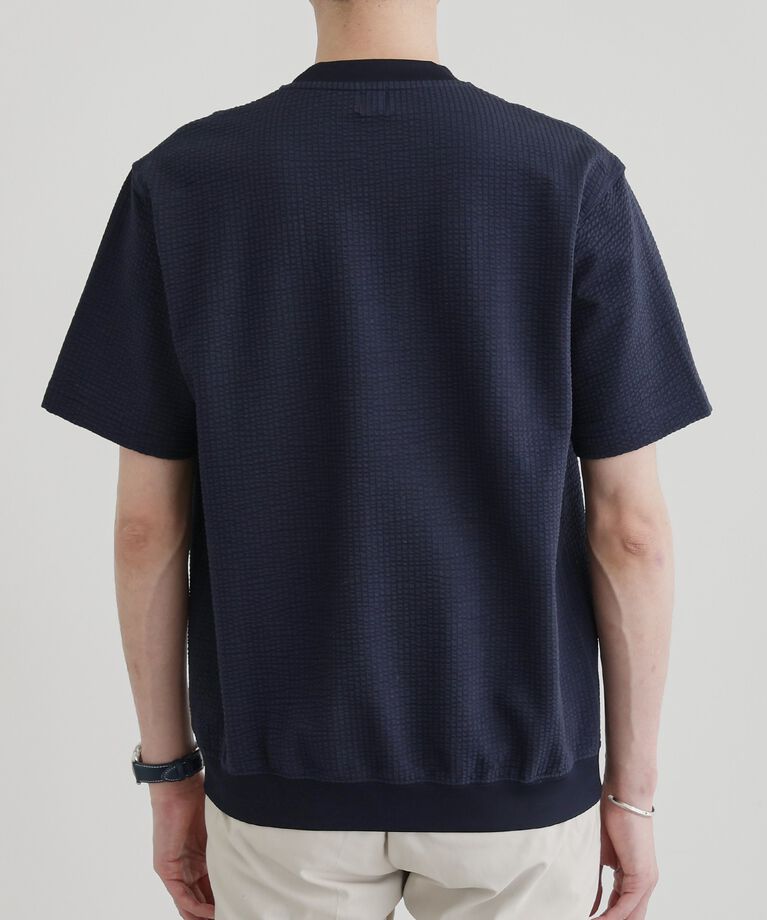 TAKEO KIKUCHI「【抗菌防臭】サッカージャージプルオーバー」|Tシャツ・カットソー|