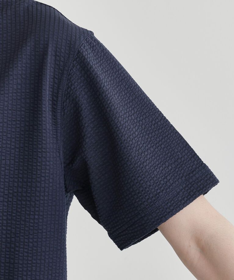 TAKEO KIKUCHI「【抗菌防臭】サッカージャージプルオーバー」|Tシャツ・カットソー|