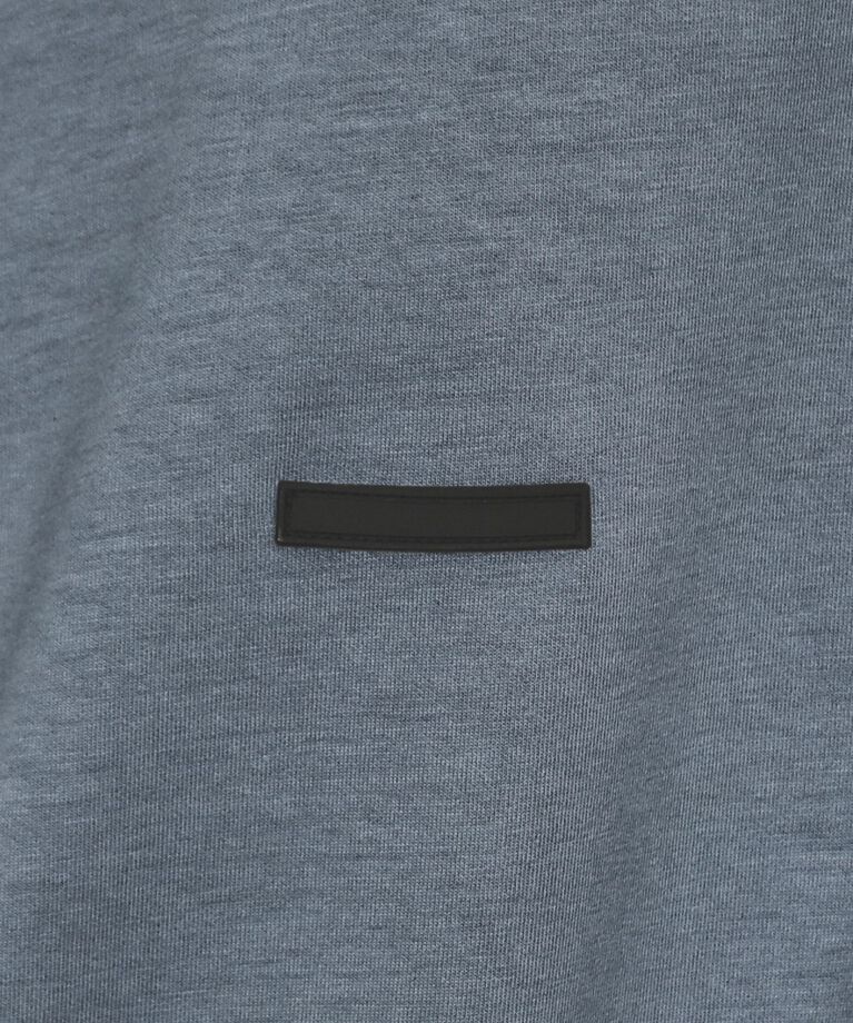 tk.TAKEO KIKUCHI「ルーズハーフジップポロスウェット」|Tシャツ・カットソー|