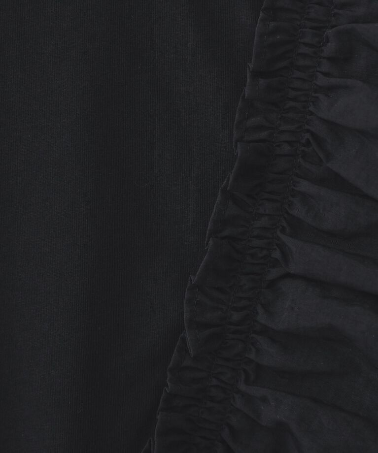 OPAQUE.CLIP「フリルドッキングカットソー【洗濯機洗い可】」|Tシャツ・カットソー|