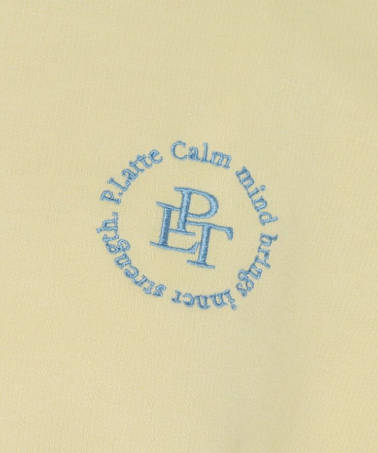 PINK-latte「袖リボンギャザー ロングTシャツ」|Tシャツ・カットソー|