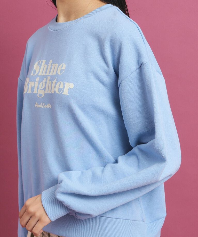 PINK-latte「リンガー裏毛プルオーバー」|Tシャツ・カットソー|