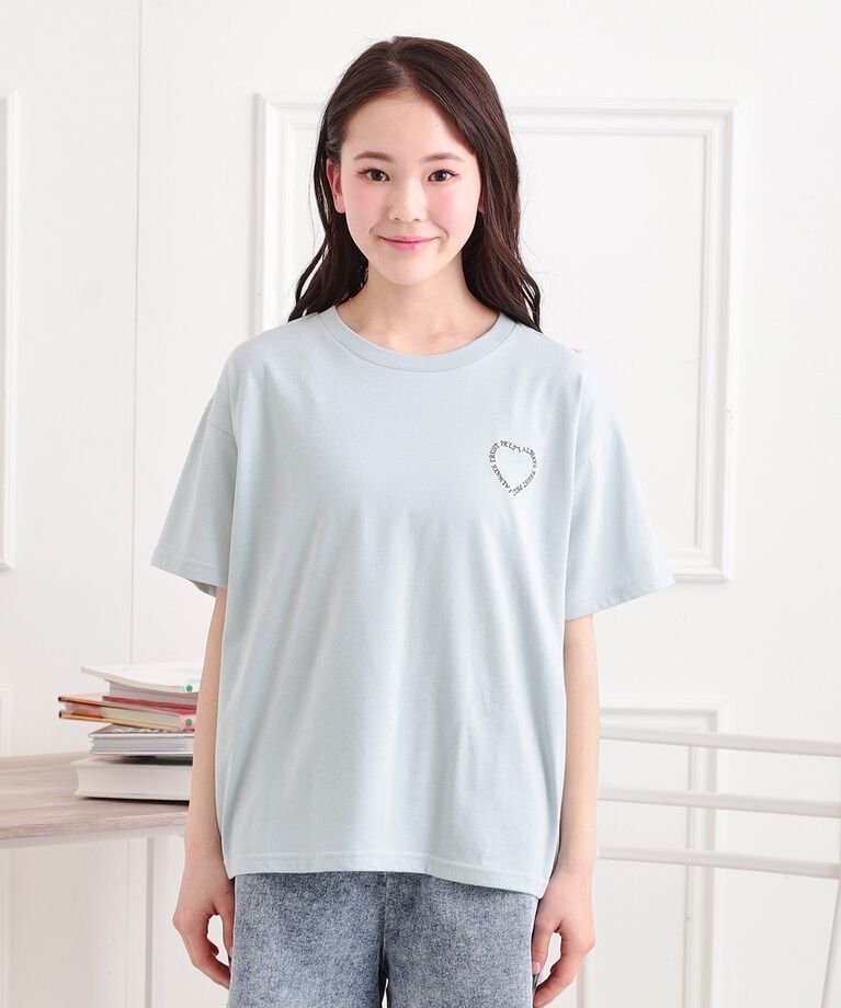 PINK-latte「クマちゃん半袖Tシャツ」|Tシャツ・カットソー|