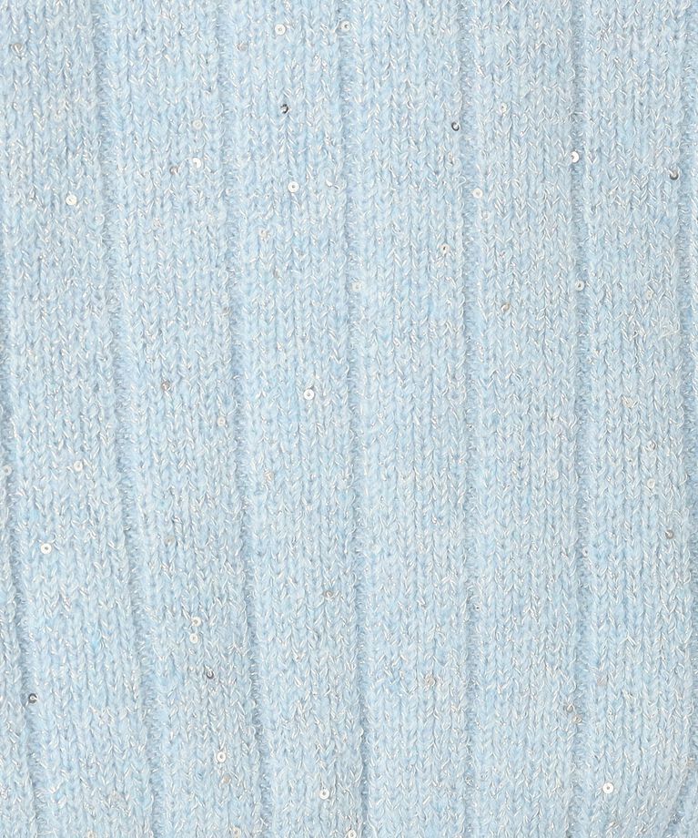 THE SHOP TK「キラキラスパンコールリブニット【手洗い可】」|ニット・セーター|