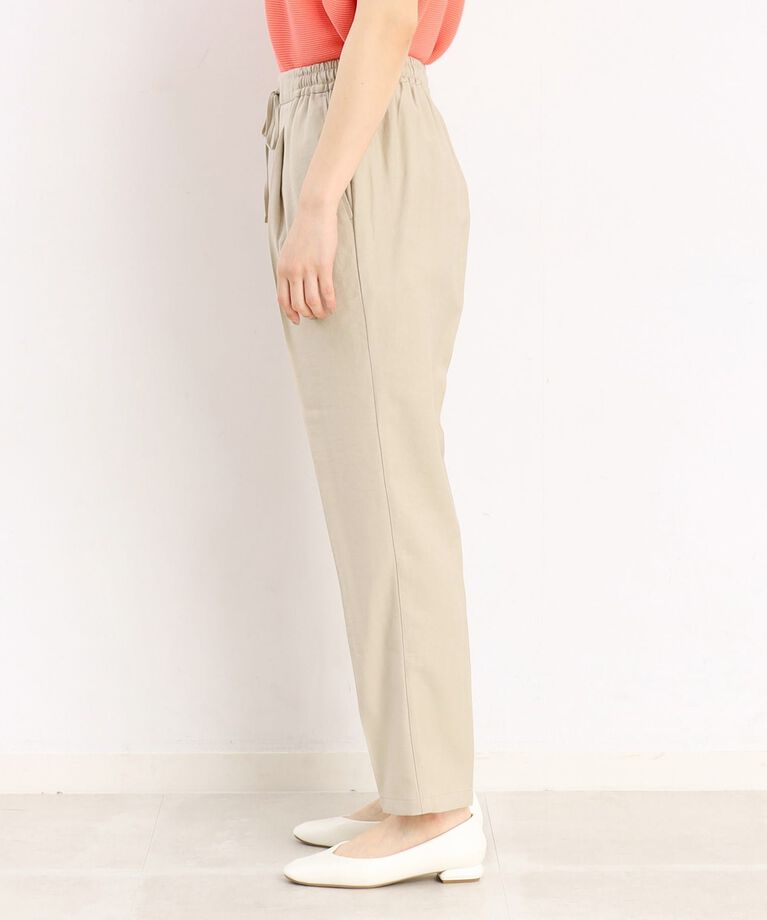 THE SHOP TK「【美脚に魅せる】モノフィラジョグテーパードパンツ/洗濯機OK」|その他|