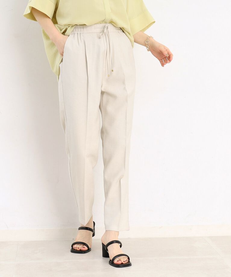 THE SHOP TK「【美脚に魅せる】モノフィラジョグテーパードパンツ/洗濯機OK」|その他|ｸﾞﾚｰｼﾞｭ(050)