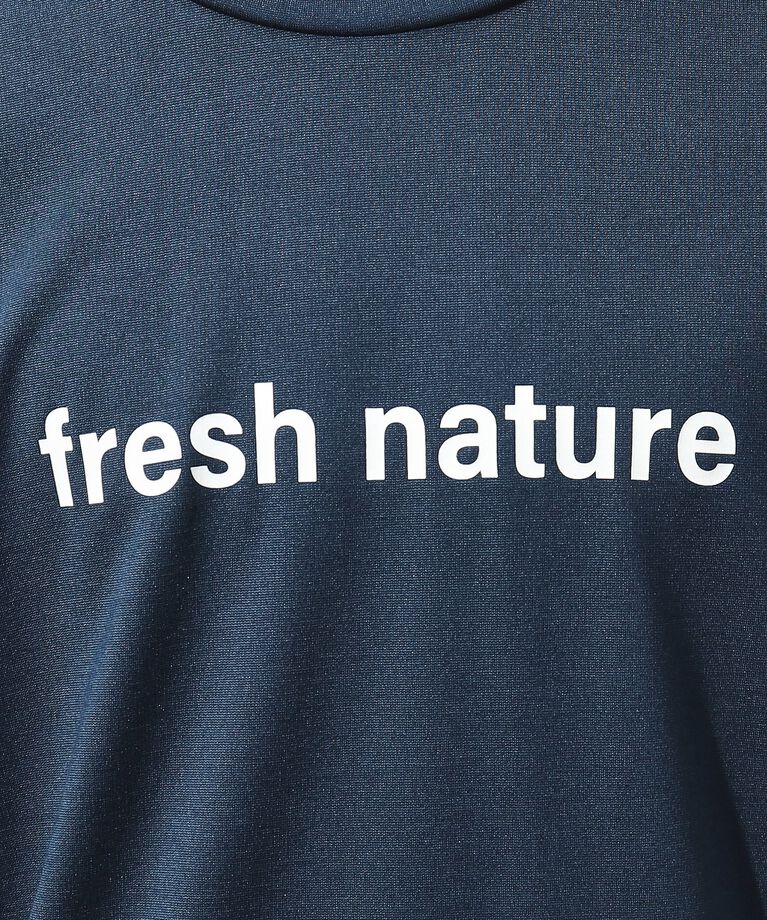 THE SHOP TK「【接触冷感】FRESH NATURE ポンチフォトTシャツ」|Tシャツ・カットソー|