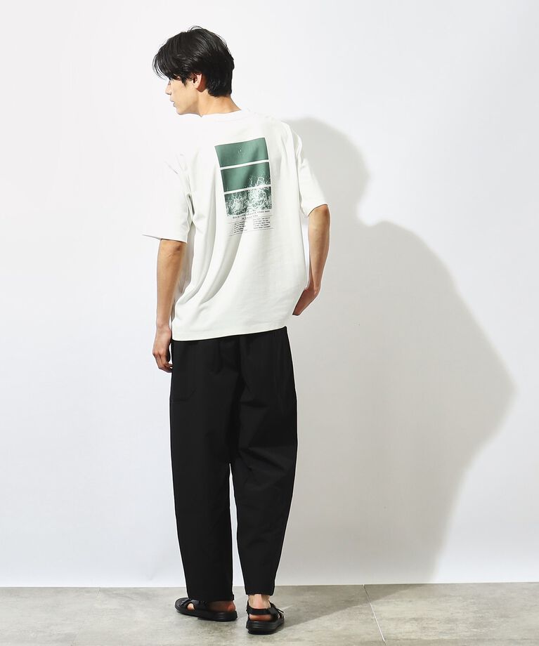THE SHOP TK「【接触冷感】FRESH NATURE ポンチフォトTシャツ」|Tシャツ・カットソー|