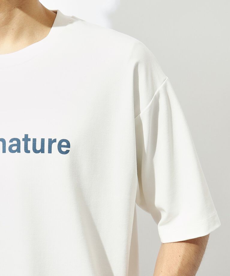 THE SHOP TK「【接触冷感】FRESH NATURE ポンチフォトTシャツ」|Tシャツ・カットソー|