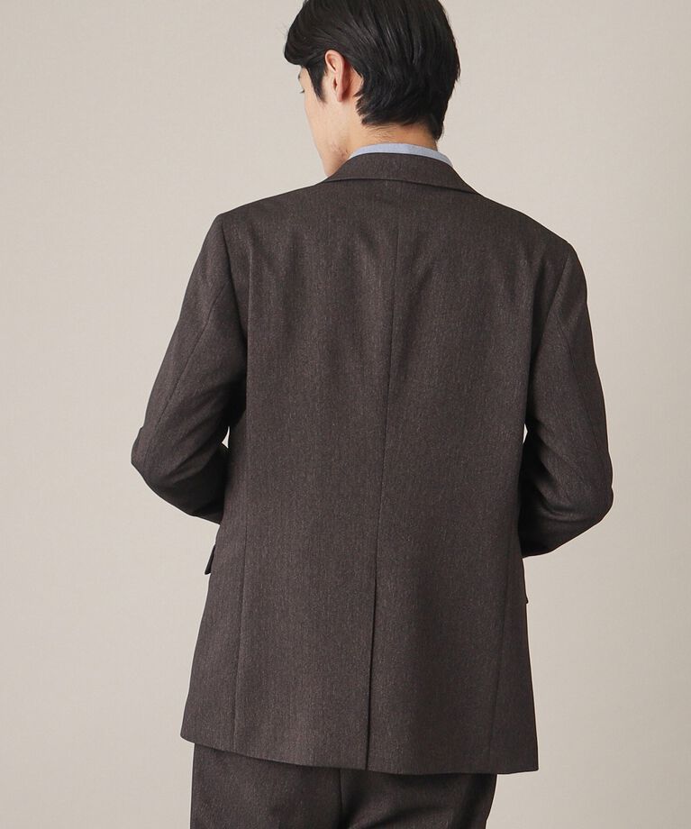 THE SHOP TK「AVANTウーリーヘリンボンジャケット【セットアップ可/ビジネス対応/洗える/ストレッチ素材/シワに」|テーラードジャケット|