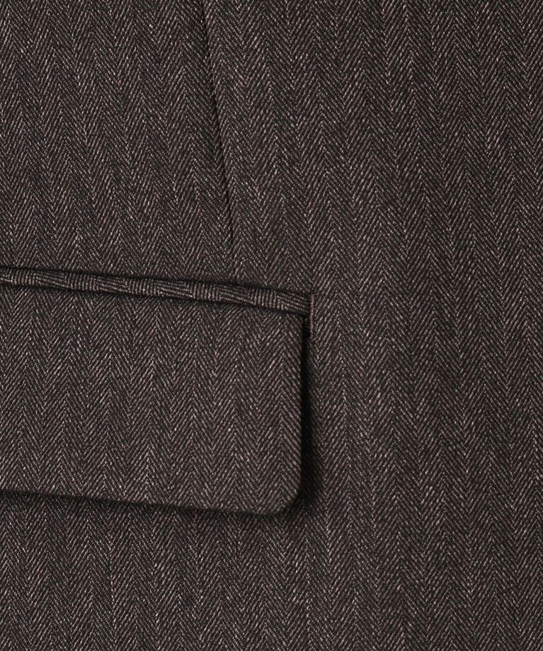 THE SHOP TK「AVANTウーリーヘリンボンジャケット【セットアップ可/ビジネス対応/洗える/ストレッチ素材/シワに」|テーラードジャケット|