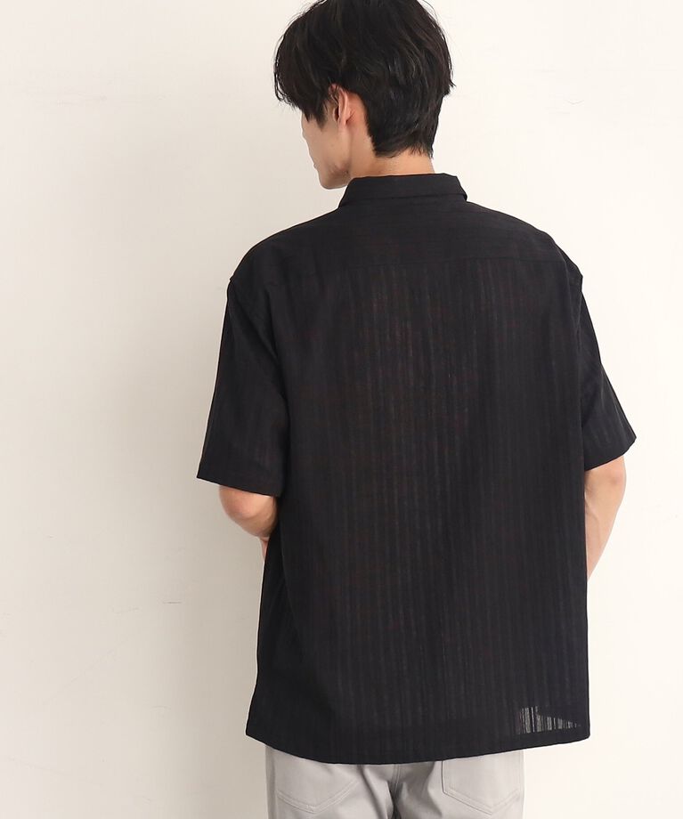 THE SHOP TK「コットンレース半袖シャツ」|シャツ・ブラウス|