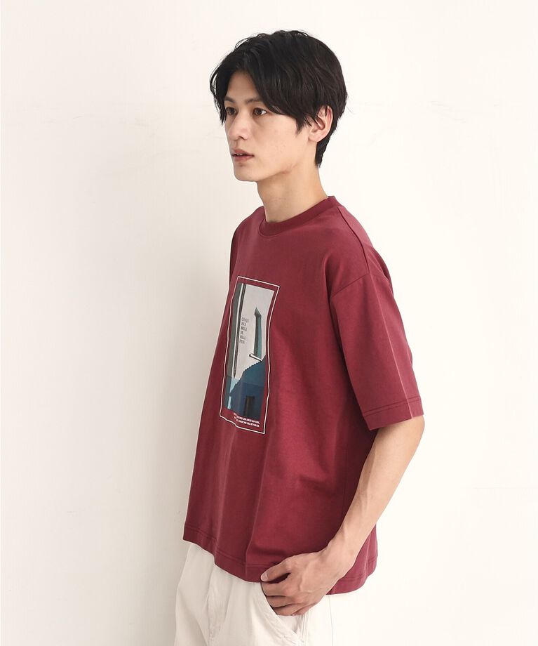 THE SHOP TK「オーガニックコットンFrenchフォトTシャツ」|Tシャツ・カットソー|