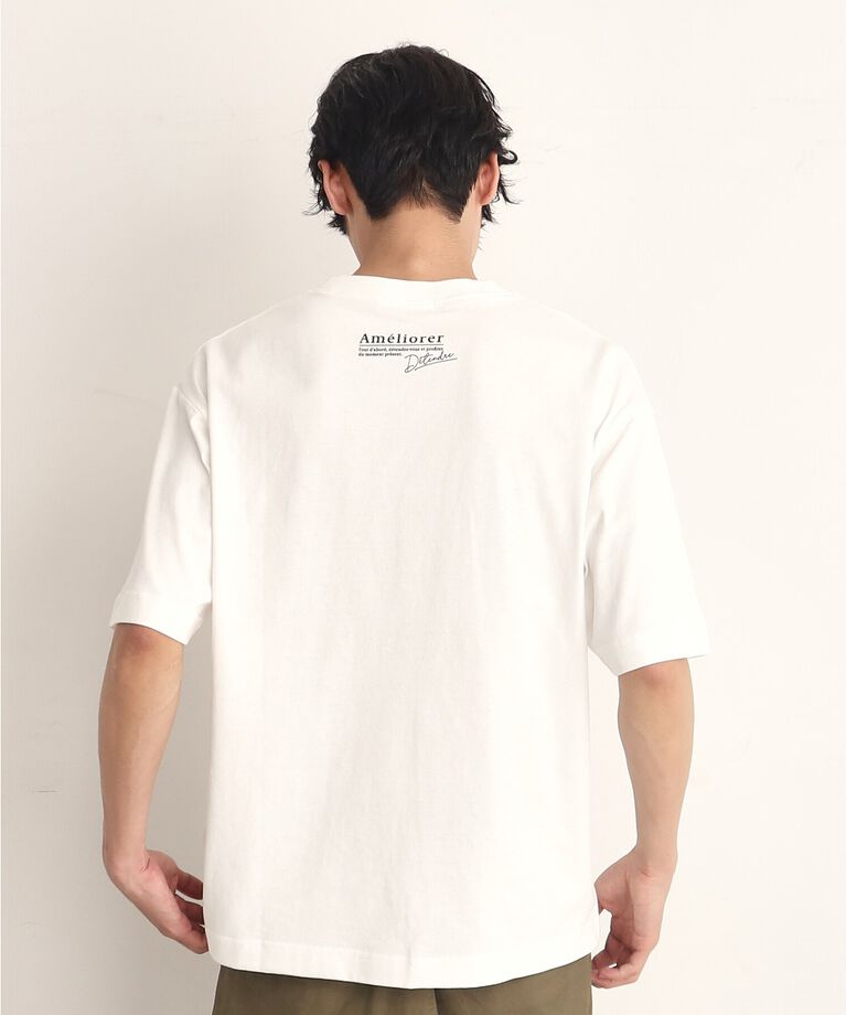 THE SHOP TK「オーガニックコットンFrenchフォトTシャツ」|Tシャツ・カットソー|