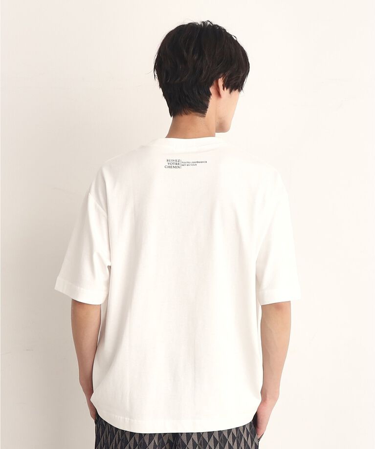 THE SHOP TK「オーガニックコットンFrenchフォトTシャツ」|Tシャツ・カットソー|