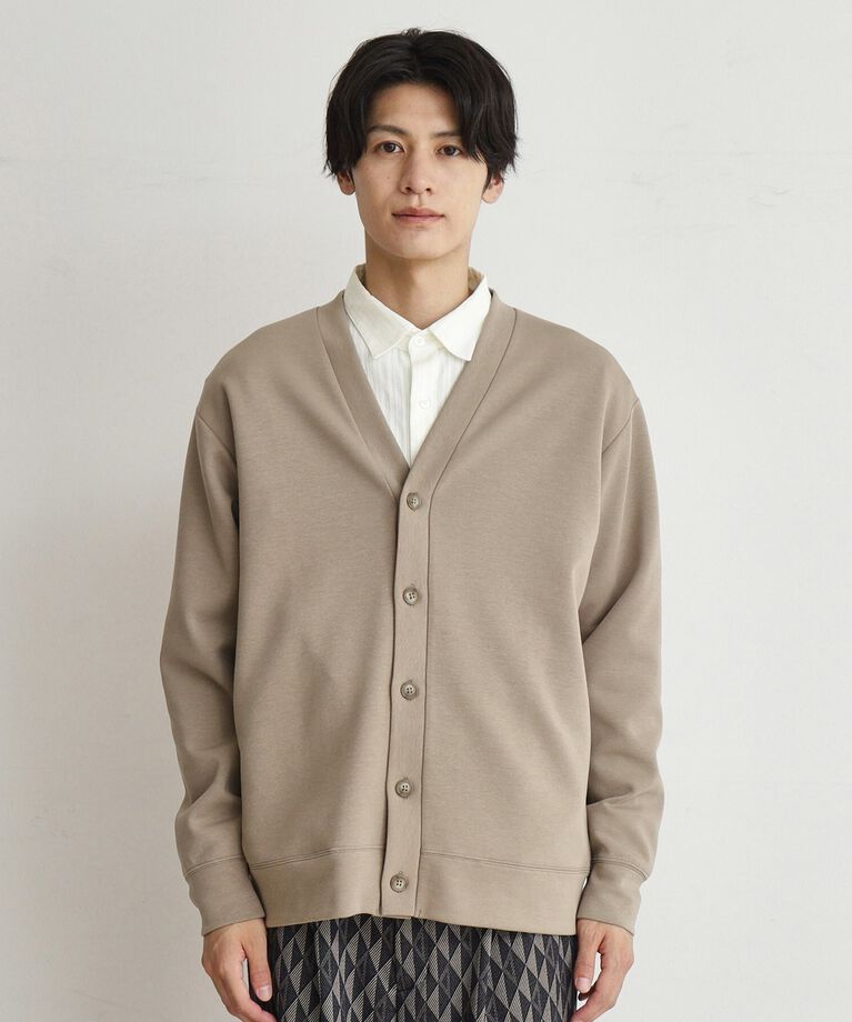THE SHOP TK「ライトダンボールカーディガン」|カーディガン|