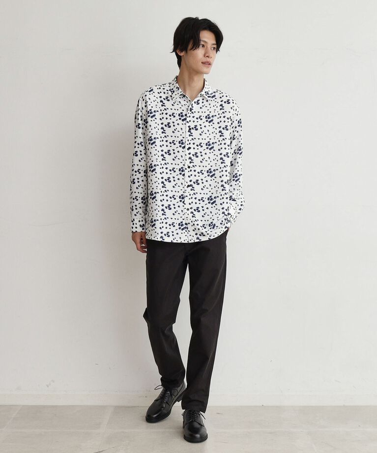 THE SHOP TK「ドットプリント柄シャツ」|シャツ・ブラウス|