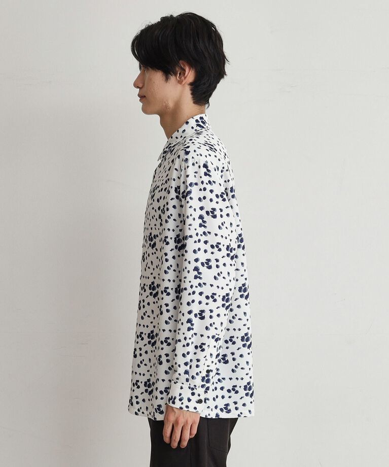 THE SHOP TK「ドットプリント柄シャツ」|シャツ・ブラウス|