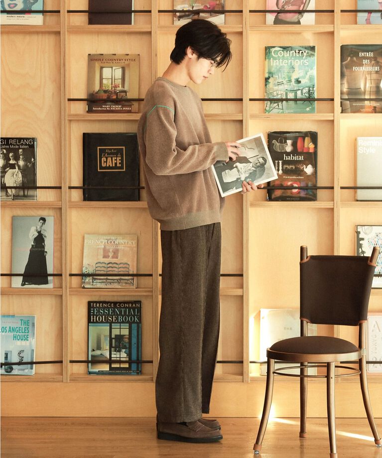 THE SHOP TK「【ハグするニット】モールニットクルーネック　親子リンク/ユニセックス」|ニット・セーター|