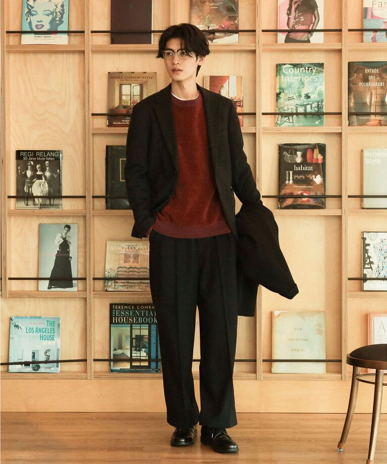 THE SHOP TK「【ハグするニット】モールニットクルーネック　親子リンク/ユニセックス」|ニット・セーター|