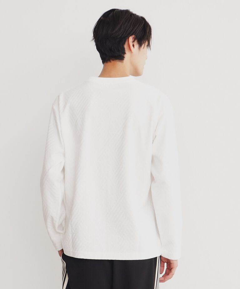 THE SHOP TK「リンクスジャカード長袖Ｔシャツ」|Tシャツ・カットソー|