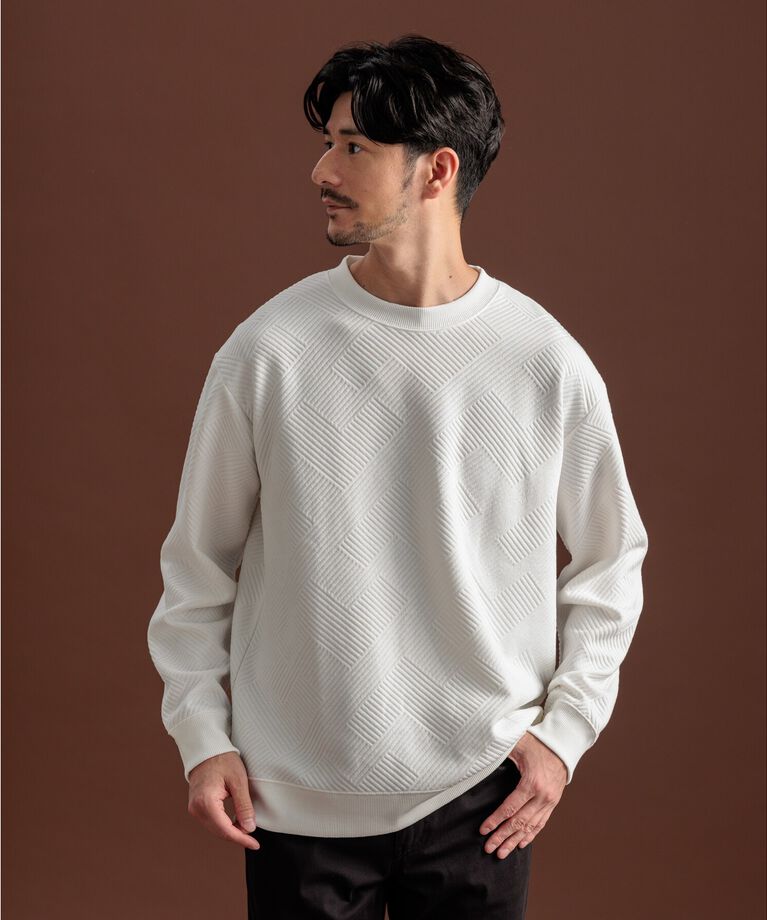 THE SHOP TK「ふくれキルティングプルオーバー」|Tシャツ・カットソー|