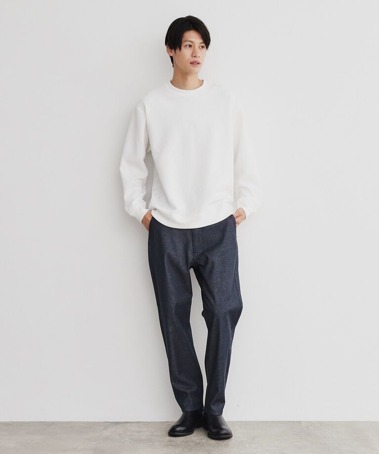 THE SHOP TK「ふくれキルティングプルオーバー」|Tシャツ・カットソー|