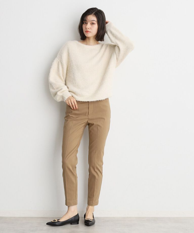 THE SHOP TK「【ラクでキレイ】ハイパーストレッチ裏起毛スティックパンツ/洗える」|その他|
