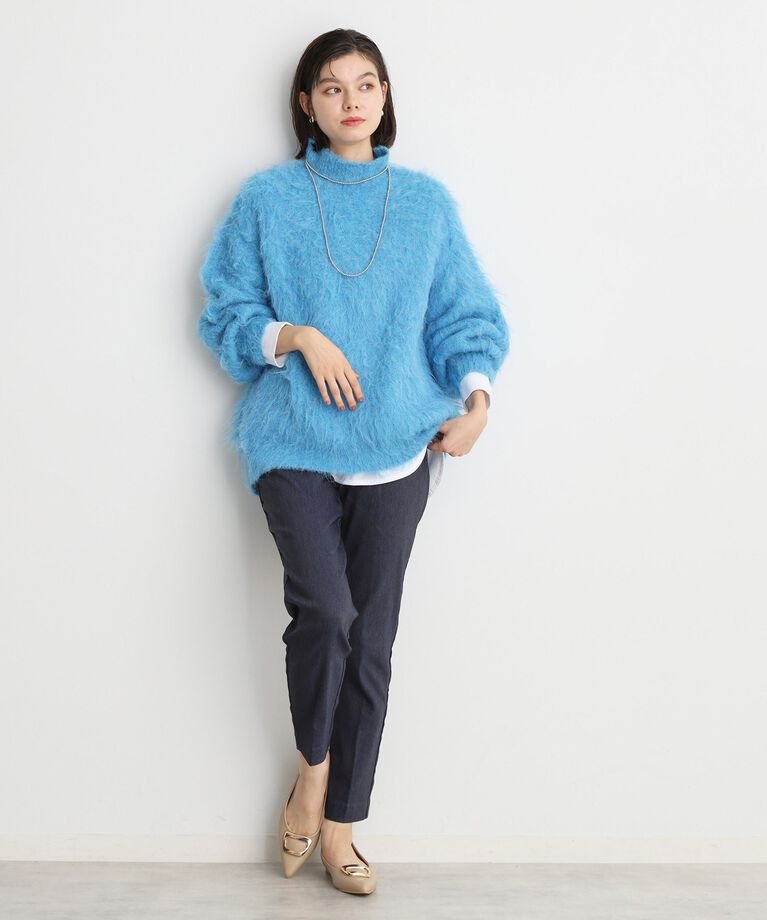 THE SHOP TK「【ラクでキレイ】ハイパーストレッチ裏起毛スティックパンツ/洗える」|その他|