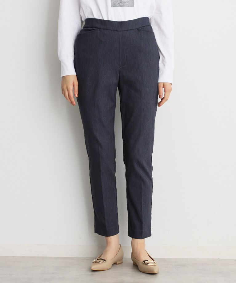 THE SHOP TK「【ラクでキレイ】ハイパーストレッチ裏起毛スティックパンツ/洗える」|その他|