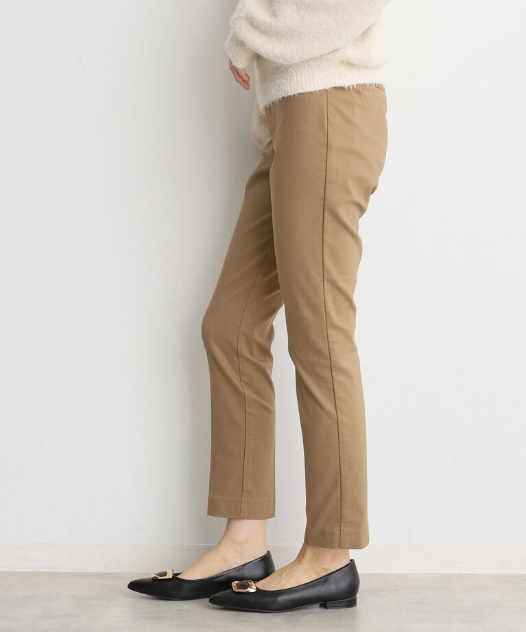 THE SHOP TK「【ラクでキレイ】ハイパーストレッチ裏起毛スティックパンツ/洗える」|その他|
