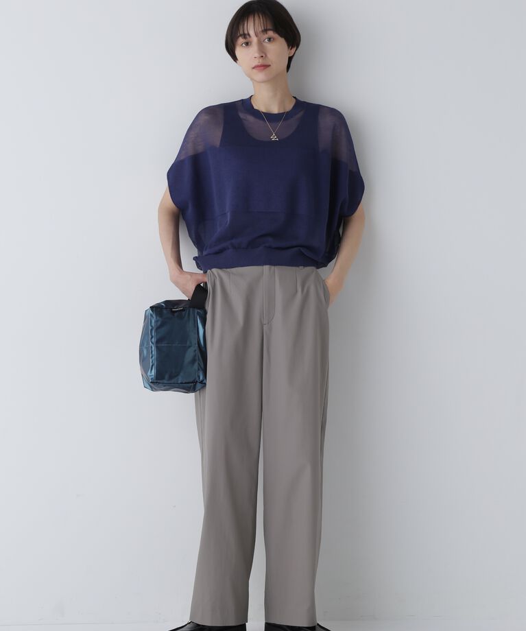  「◆コットンツイルセミワイドパンツ」|その他|