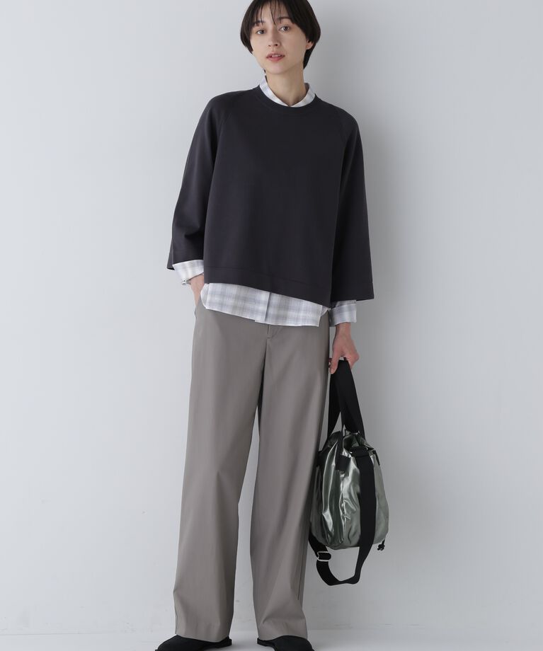  「◆コットンツイルセミワイドパンツ」|その他|