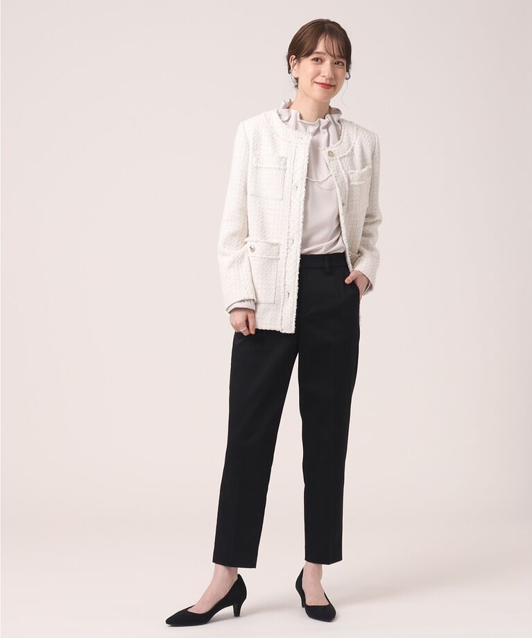 SHOO･LA･RUE「【SS-3L/美脚シルエット】通勤にもマッチ スティックパンツ」|その他|
