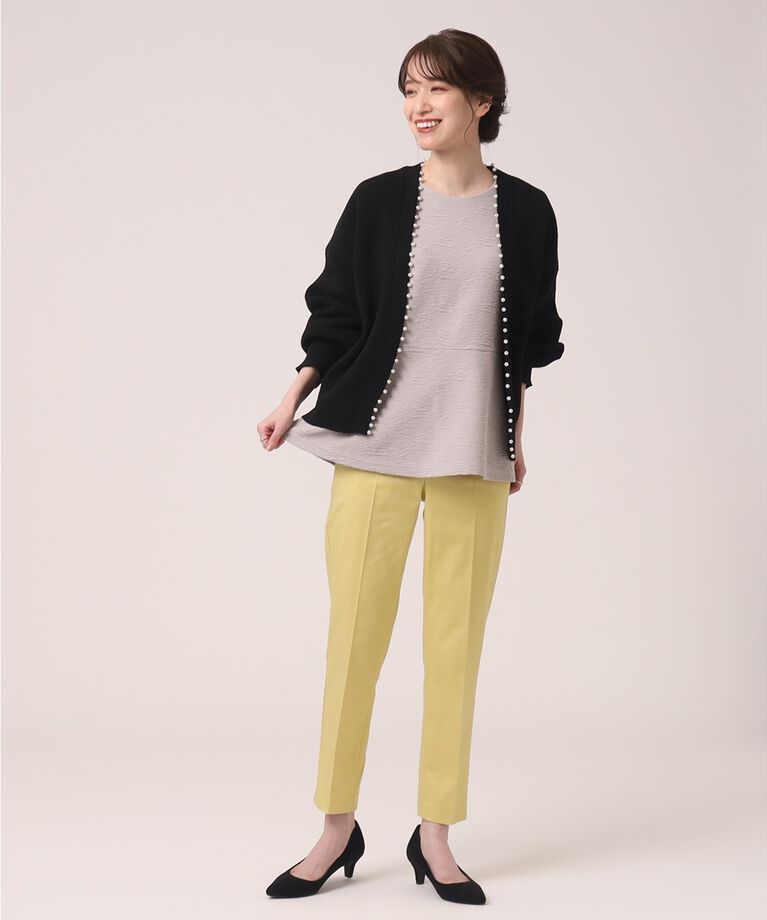 SHOO･LA･RUE「【SS-3L/美脚シルエット】通勤にもマッチ スティックパンツ」|その他|