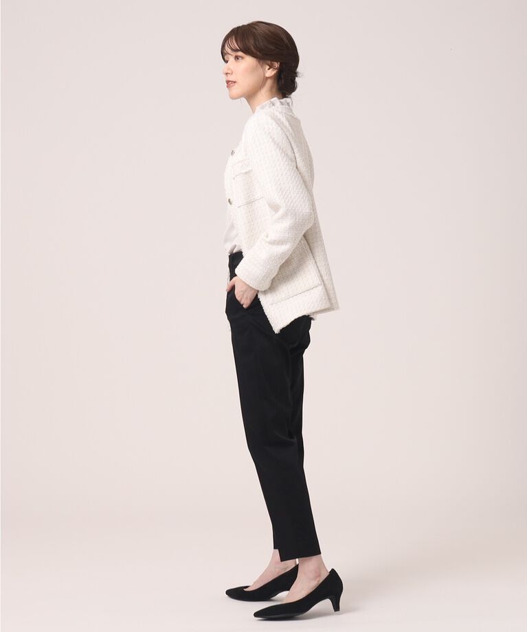 SHOO･LA･RUE「【SS-3L/美脚シルエット】通勤にもマッチ スティックパンツ」|その他|