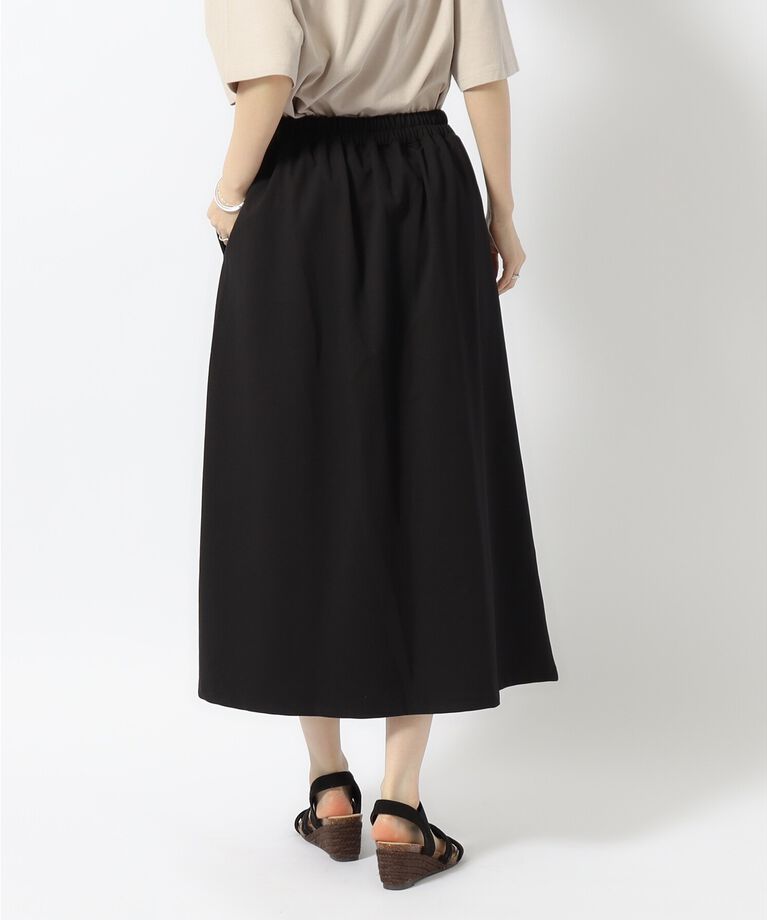 SHOO･LA･RUE「【無理せずキレイ】気軽に女性らしさをプラスする セミフレアスカート」|スカート|