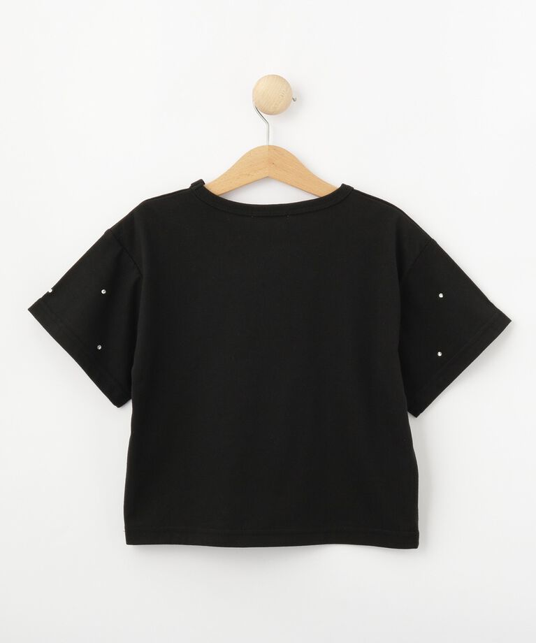 SHOO･LA･RUE「【100-150cm】キラキラワイドTシャツ」|Tシャツ・カットソー|