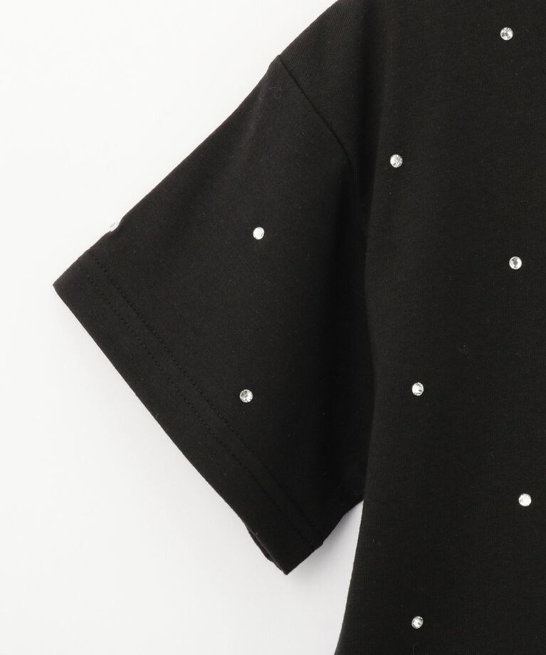 SHOO･LA･RUE「【100-150cm】キラキラワイドTシャツ」|Tシャツ・カットソー|