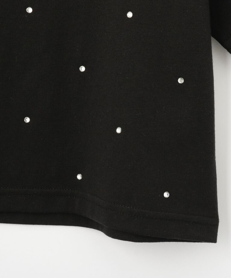 SHOO･LA･RUE「【100-150cm】キラキラワイドTシャツ」|Tシャツ・カットソー|