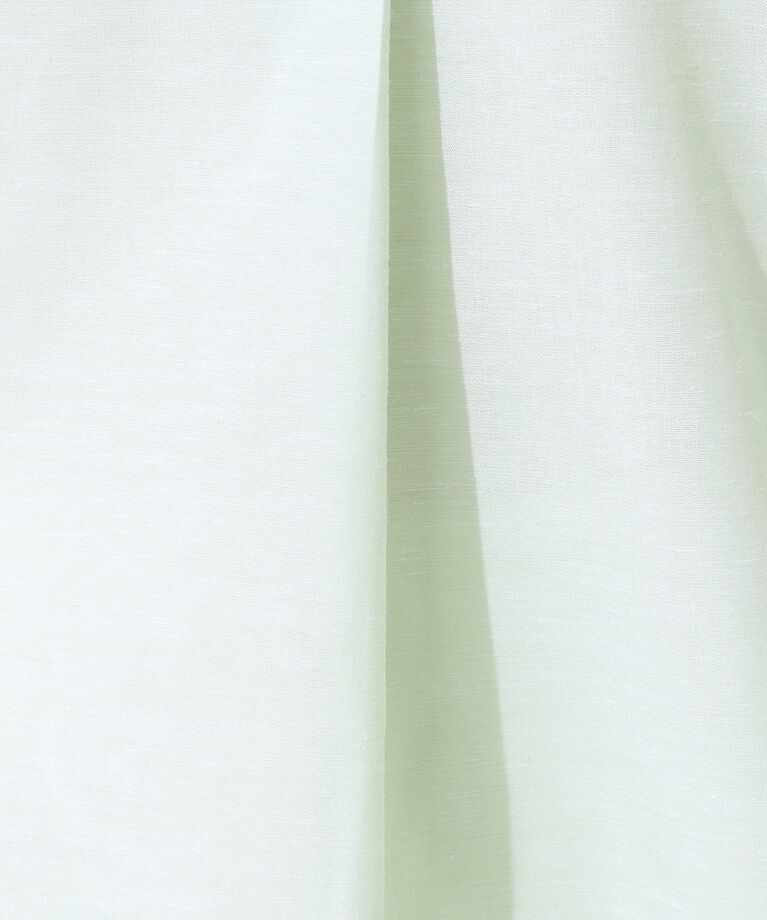 SHOO･LA･RUE「【洗える/S-LL/UV/吸水速乾】洗濯後しわになりにくい フレンチコアリネンブレンド ドルマンシャ」|シャツ・ブラウス|