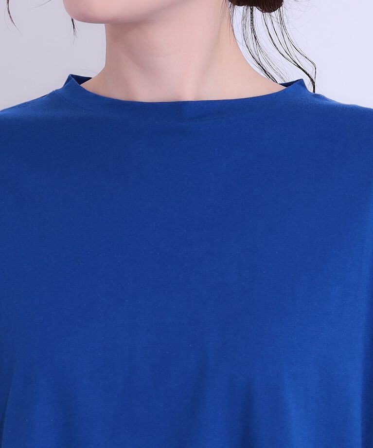 SHOO･LA･RUE「バックシャーリングチュニックTシャツ」|チュニック|