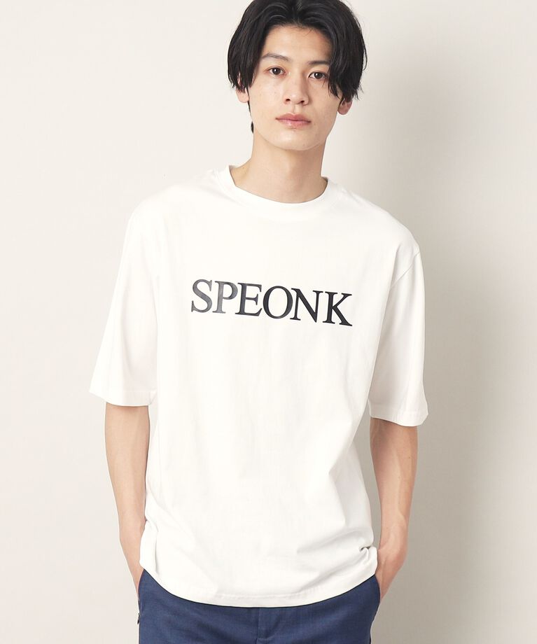 Dessin「箔ロゴプリントTシャツ」|Tシャツ・カットソー|ﾎﾜｲﾄ(002)