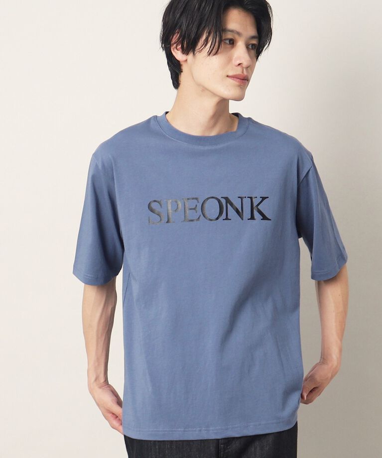 Dessin「箔ロゴプリントTシャツ」|Tシャツ・カットソー|ﾌﾞﾙｰ(092)