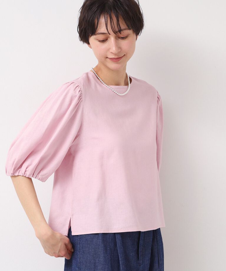 Dessin「【洗える】パフスリーブブラウス（XS～L）」|シャツ・ブラウス|