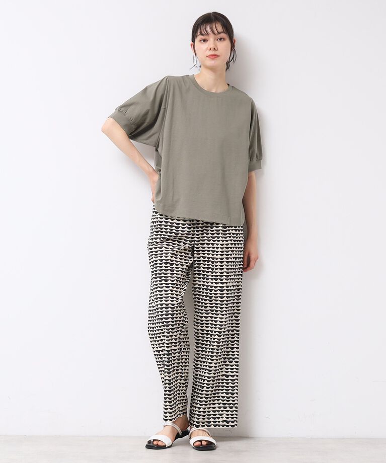 Dessin「【洗える】パフスリーブカットソー（XS～L）」|Tシャツ・カットソー|