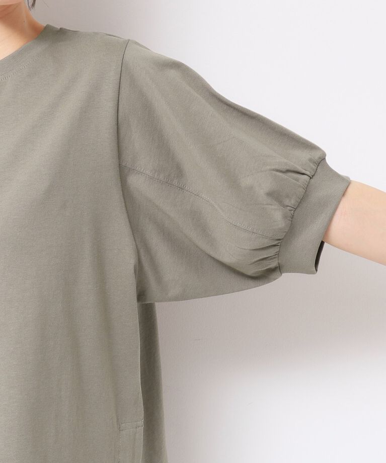 Dessin「【洗える】パフスリーブカットソー（XS～L）」|Tシャツ・カットソー|