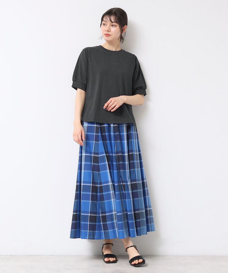 Dessin「【洗える】パフスリーブカットソー（XS～L）」|Tシャツ・カットソー|